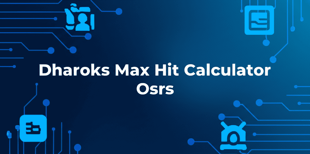 Dharoks Max Hit Calculator Osrs in action
