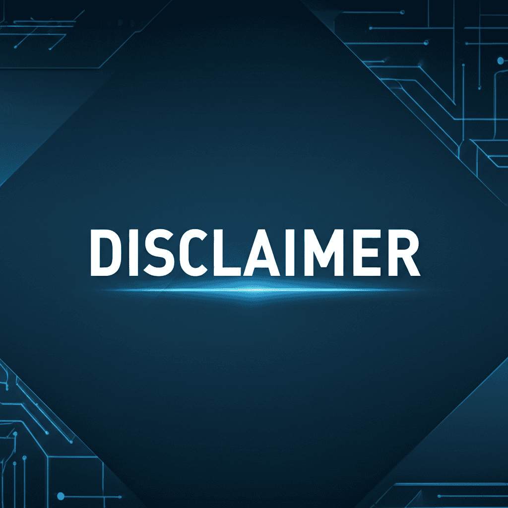 Abstract image representing a legal document or disclaimer, with blurred text and a magnifying glass, symbolizing scrutiny and careful review.
